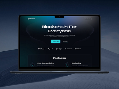 Cryptocurrency & Blockchain Landing Page blockchain blockchain landing page blockchain solutions blockchain technology blockchain website crypto