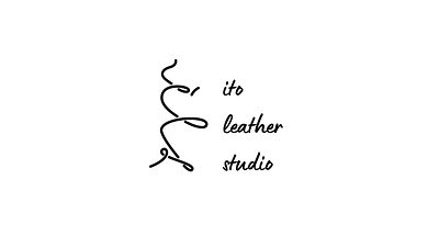 ito leather studio motion logo animation branding graphic design logo motion graphics