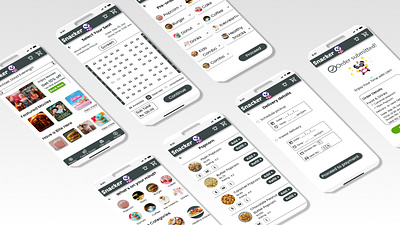 Snacker - A Snack ordering app for movie theatres lo fi to hi fi wireframes material design product design user research ux design