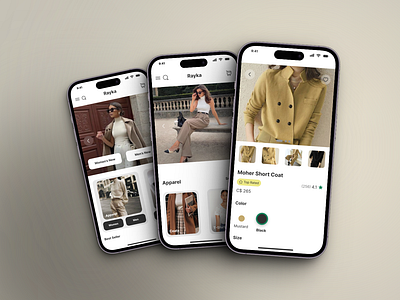 Fashion Online store branding ui