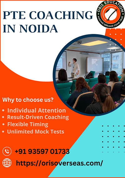 PTE Coaching in Noida for PTE Success | Oris Overseas pte caoching in noida