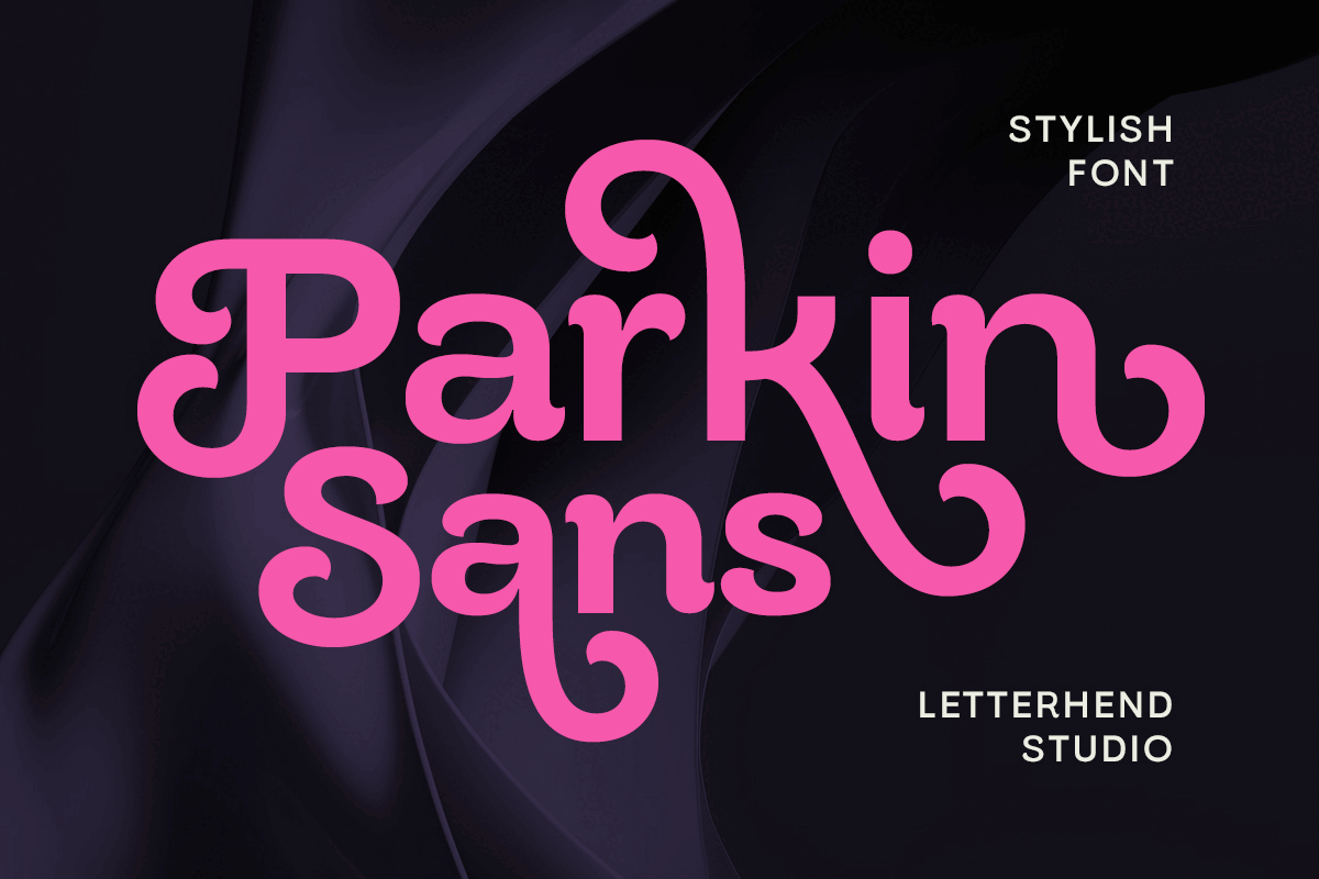 Parkin Sans With 9 Weight editorial freebies