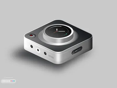 Made in @figma 3d creative figma illustration minimal music product ui vector watch