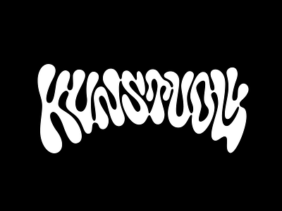 Kunstvoll Agency calligraphy font lettering logo logotype typography vector