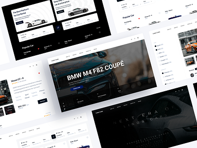 LINGS CARS Redesign branding product ui ux