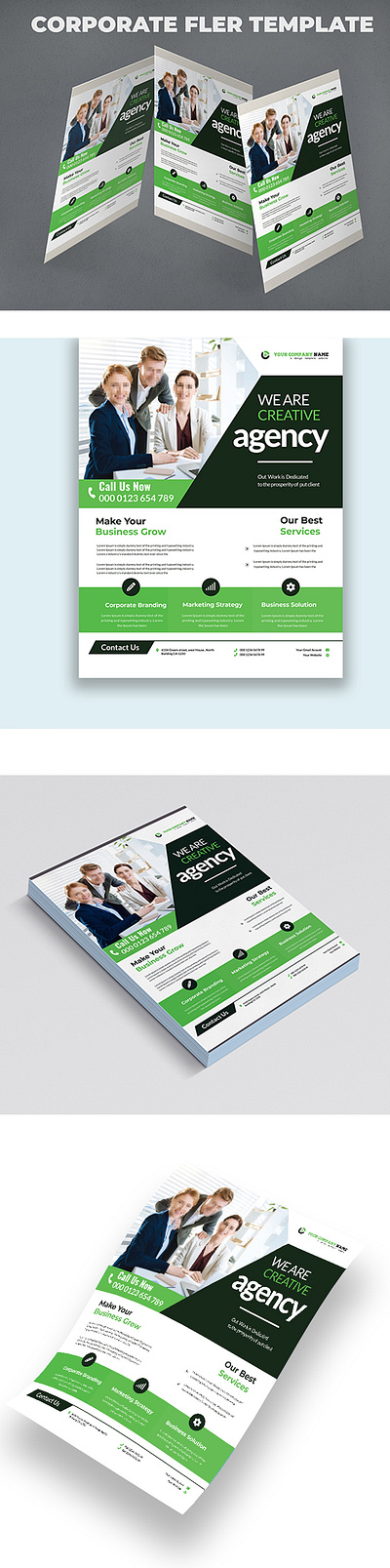 Flyer ad agency clean corporate business flyer creative design template elegant flyer global graphic design minimal modern multipurpose poster print ready print template promotion psd simple vector