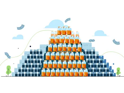 IDMC. Illustration for explainer 2d design flat flat illustration illustration motion graphics vaccine vector