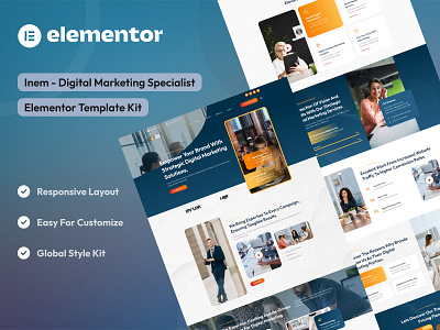 Digital Marketing Specialist Elementor Template Kit about us advertising agency creative agency design digital agency digital marketing digital marketing agency digital marketing specialist elementor template kit elementor ui design pricing page ui uidesign uikits uiux webdesign website design