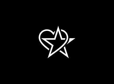 star love logo branding design graphic design illustration lettering logo minimalist sketch ui vector