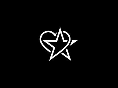 star love logo branding design graphic design illustration lettering logo minimalist sketch ui vector
