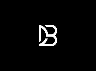 DB logo design branding design graphic design illustration lettering logo minimalist sketch ui vector