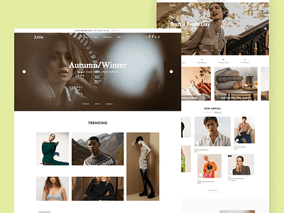 Multipurpose Fashion HTML5 Template - Zaya shopping store