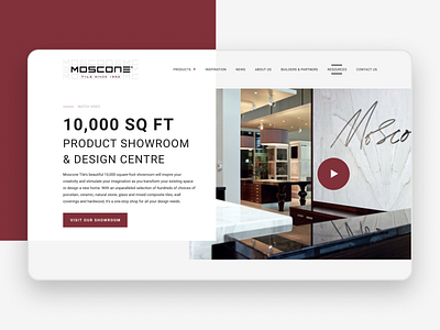 MOSCONE tile center website figma graphic design tile website uiux website wireframing