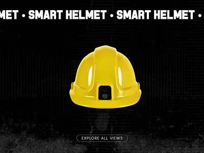 Smart Helmet Dashboard Design animation dashboard design industrial safety iot product motion design motion graphics product design resource management system smart helmet smart helmet dashboard design smart product video worker safety system worker tracking system