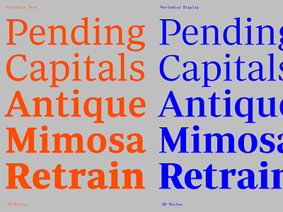 Periódico Text & Display branding design font graphic design magazine newspaper type typography
