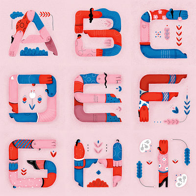 36 days of type 36daysoftypography art design feminism flower illustration pink type