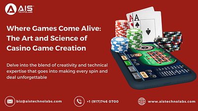 The Art and Science of Casino Game Creation casino game casino game development casino game development company