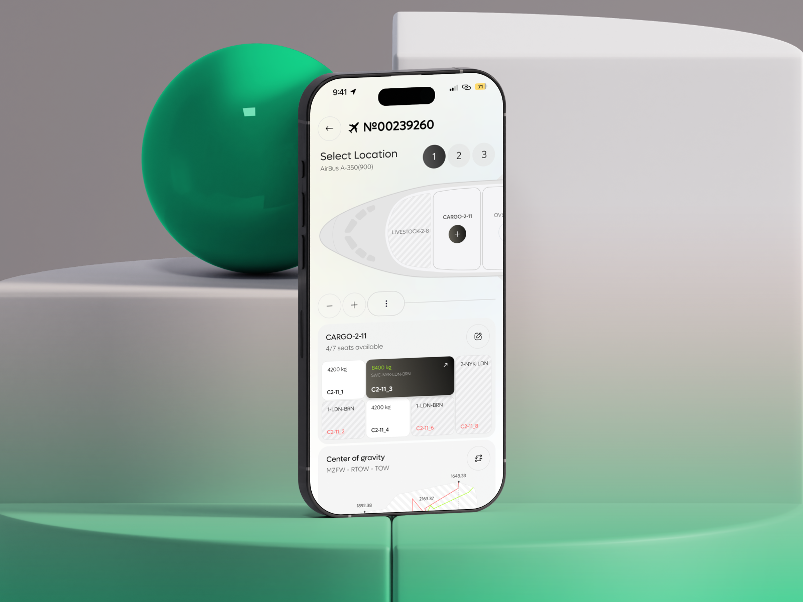 UPS App - Airfreight Delivery Dashboard admin app app design b2b business corporate crm dashboard delivery design ios logistics mobile mobile app product design saas shipping software ui ux