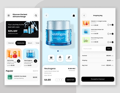 E-commerce App appdesign appui design ecommerceapp typography ui ui ux uidesign ux uxui