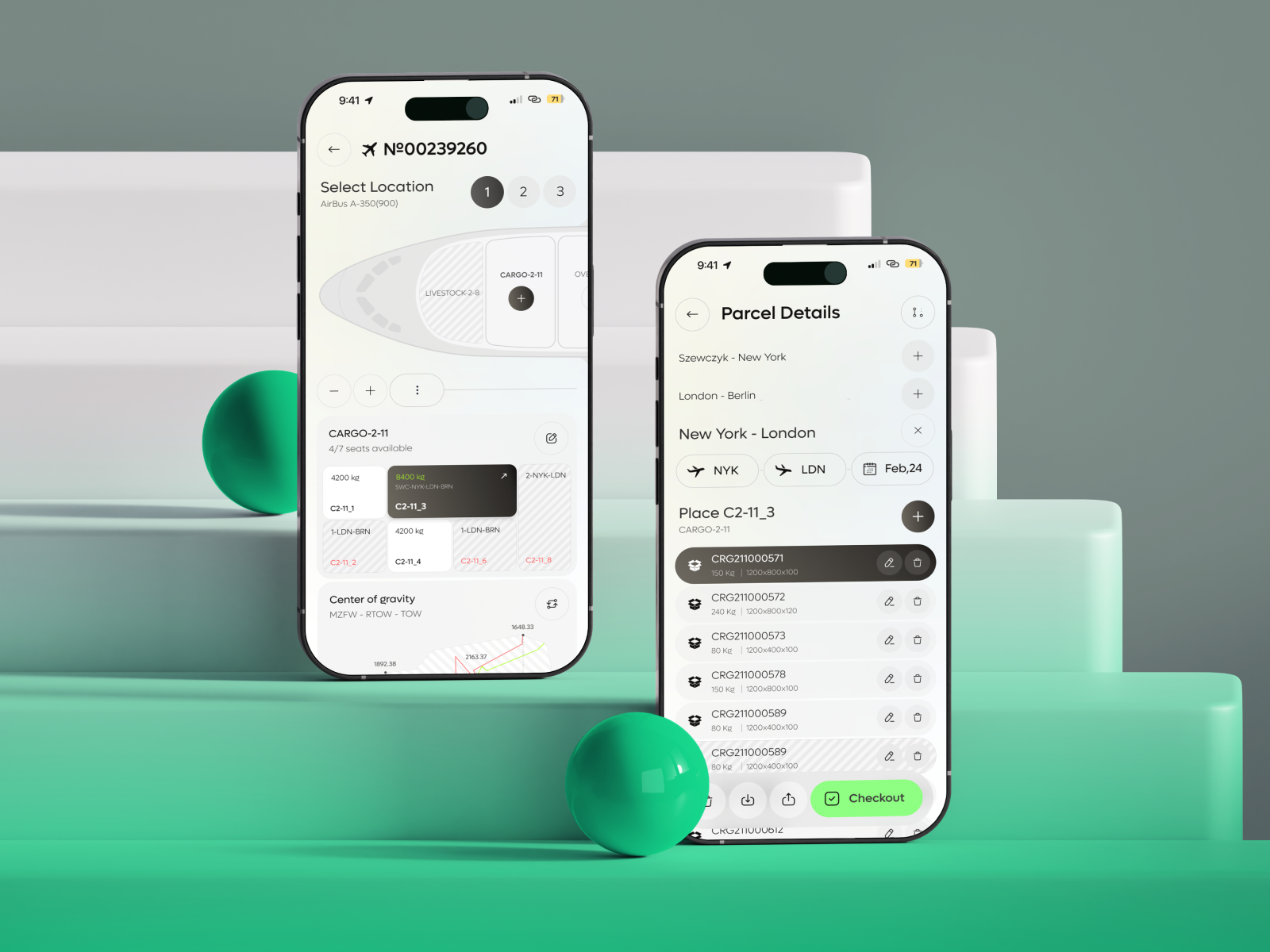 UPS App - Airfreight Delivery Dashboard admin app app design b2b business corporate crm dashboard delievery design ios logistics mobile mobile app product design saas shipping software ui ux