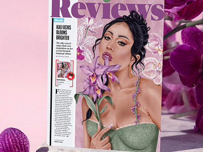 Kali Uchis X Débora Islas beauty editorial magazine musicians