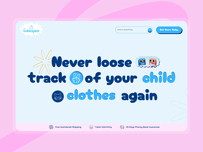 The Kiddo scape animation app brand branding child children clean design figma flat icon illustation interface logo minimal mobile mobile app motion ui ux