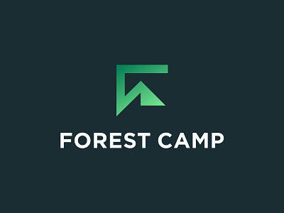 Forest Camp camp f forest logo
