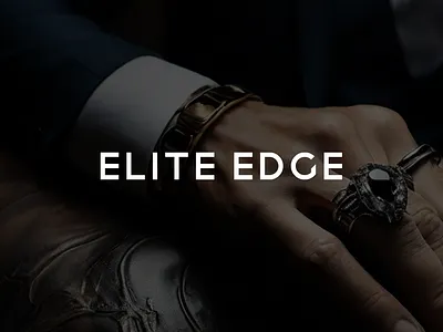 ELITE EDGE LOGO #dailylogochallenge branding graphic design logo