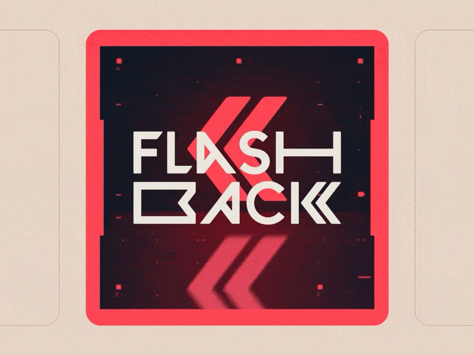 Flashback . Logofolio Volume 1 animated animation brand branding flashback game games logo logo animation logo design logos logotype riot games valorant video game