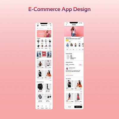 ShopEase: Your Ultimate E-commerce Solution animation app cloth design ecommerce fashion graphic design home mobile app motion graphics online product shopping ui uiux ux website