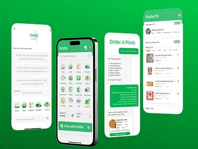 GrabX - Grab Get's It Done ai app ai design grab app grab design grab for 2024 grab refresh grabx uiux design