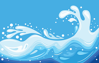 Water illustration illustration