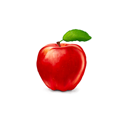 Apple apple digital painting procreate