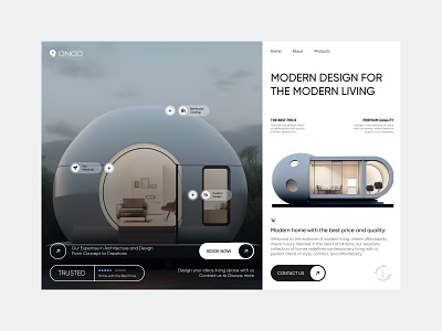 Website Design. Smart Home design devices home modern smart technology ui ux web website