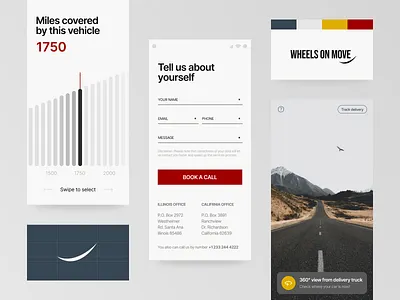 Branding & Mobile App branding cars graphic design logo mobile mobile app ui widgets