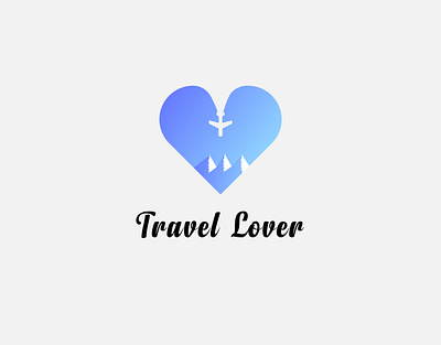 TRAVEL LOVER LOGO FOR TOUR & TRAVEL AGENCY logo