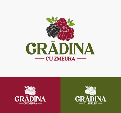 Gradina Logo Design design graphic design logo typography vector