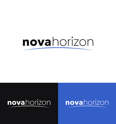 Nova Horizon Logo Design design graphic design logo vector