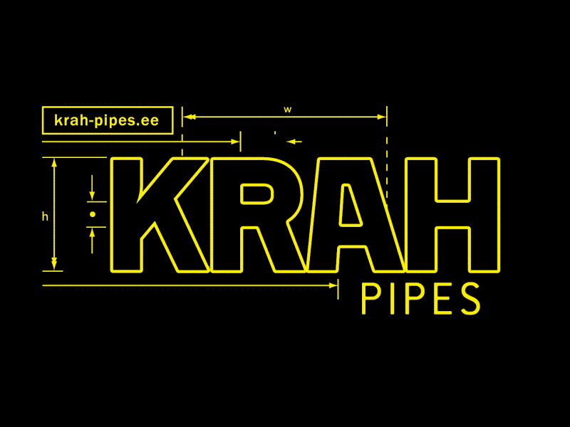 KRAH 2d 3d after effects animation branding logo