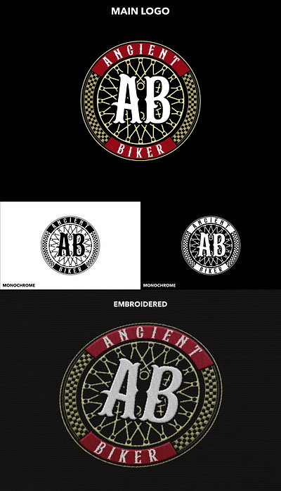 Ancient Bike Logo Design design graphic design logo vector
