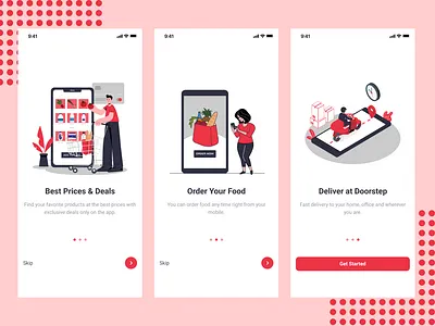 Daily UI :: Day 023 - Onboarding 023 daily 100 challenge daily ui 023 dailyui 023 dailyui023 onboarding onboarding screens onboarding ui