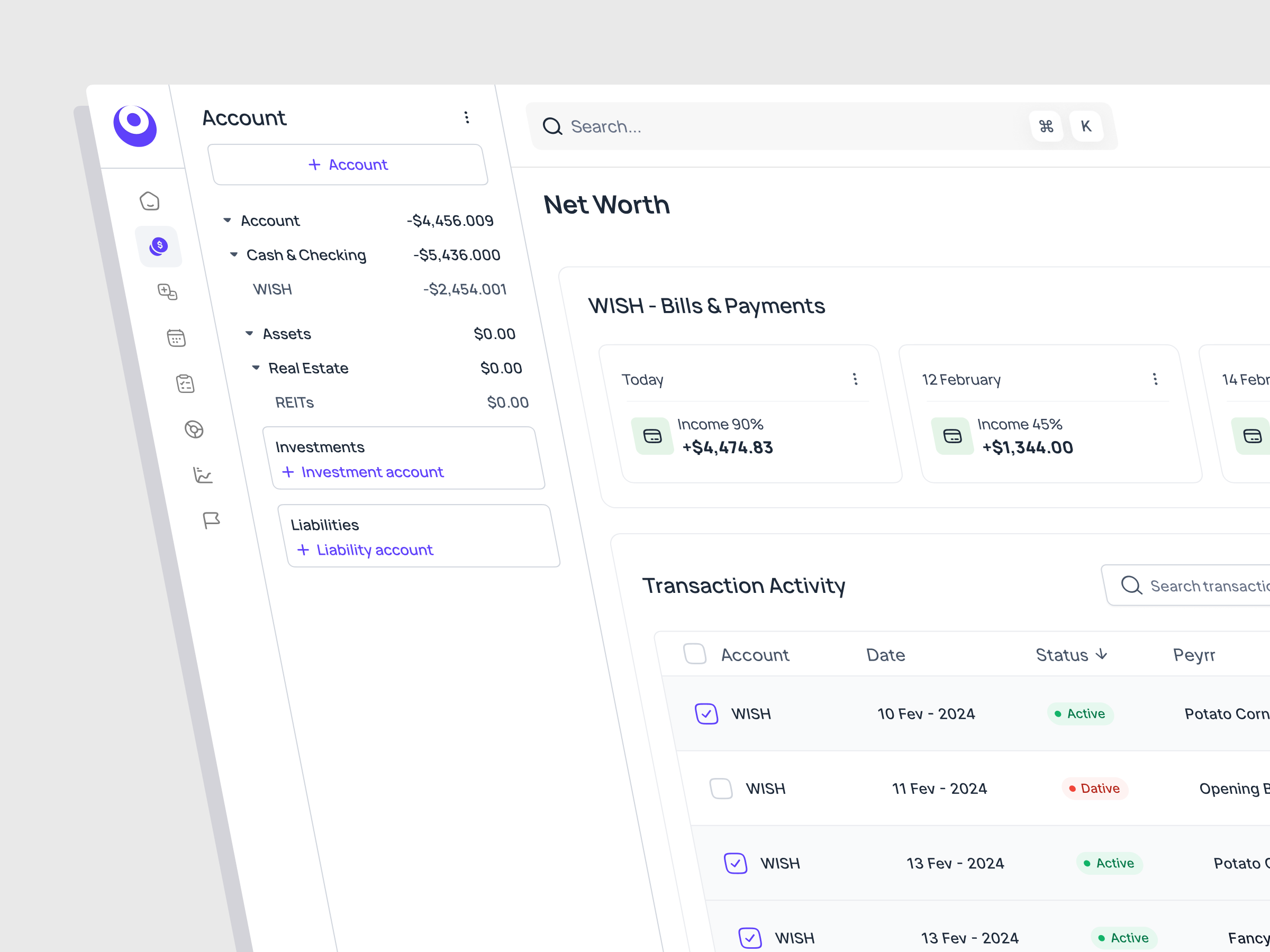 Transactions Webapp UI 💫 ahmed tamjid app design banking branding dashboard financial transactions webapp ui 💫 ui design webapp