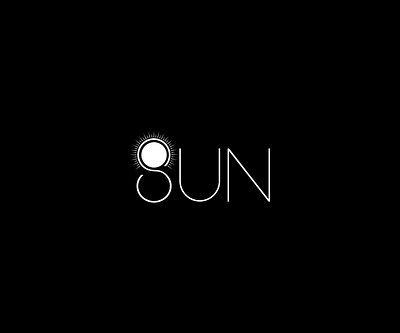 Sun Wordmark Logo ! 2024 logo branding design graphic design illustration logo logo design minimal logo minimal sun logo new logo sun logo sun wordmark logo typography vector vector sun logo wordmark logo