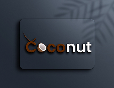 Coconut Logo branding business logo coconut logo creative logo design flat logo illustration logo logo design branding modern logo