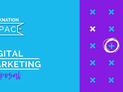 Digital Marketing Proposal branding graphic design logo motion graphics ui