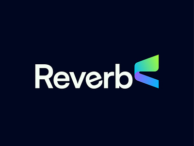 Reverb Logo Design app audio brand identity branding color design graphic design icon illustration logo logo design minimal mixer vector web