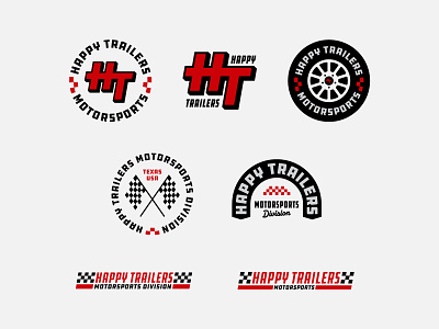 Happy Trailer Motorsports Division Badges badges motorsports racing trailers