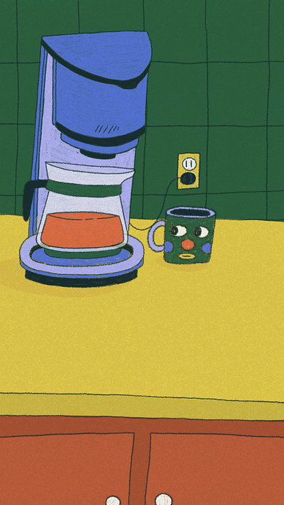 Kelpo for breakfast <3 animation art cereal design digitalart illustration kelpo motiongraphic procreate