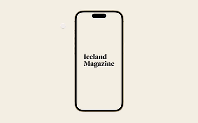 Iceland Magazine app daily dailyui figma iceland iceland magazine interface news news app news magazine ui ux webdesign