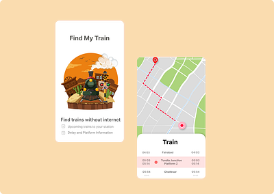 Train Location Tracker dailyuichallenge dailyuilocationtracker design figma locationtrackerdailyui ui uiux